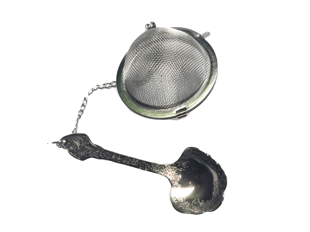 Tea Infuser Ball with Decorative Spoon