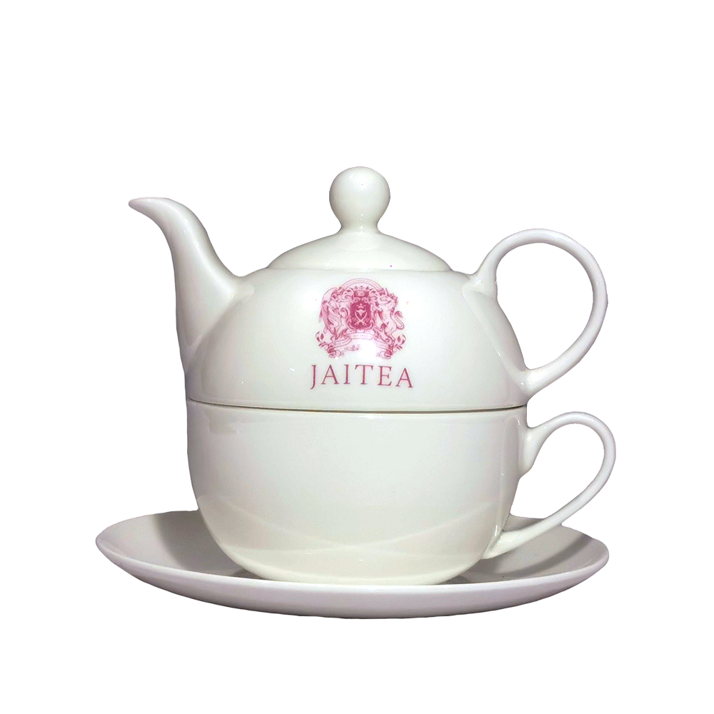 Jaitea Fine Bone China Teapot for One